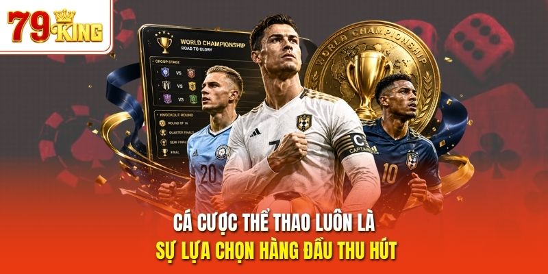 Cá cược thể thao luôn là sự lựa chọn hàng đầu thu hút